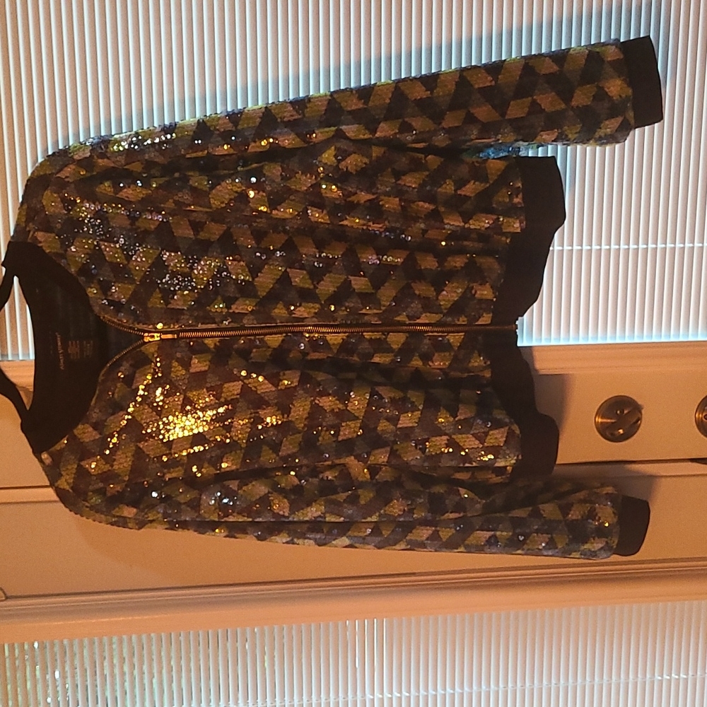 Ashley Stewart Sequin Jacket